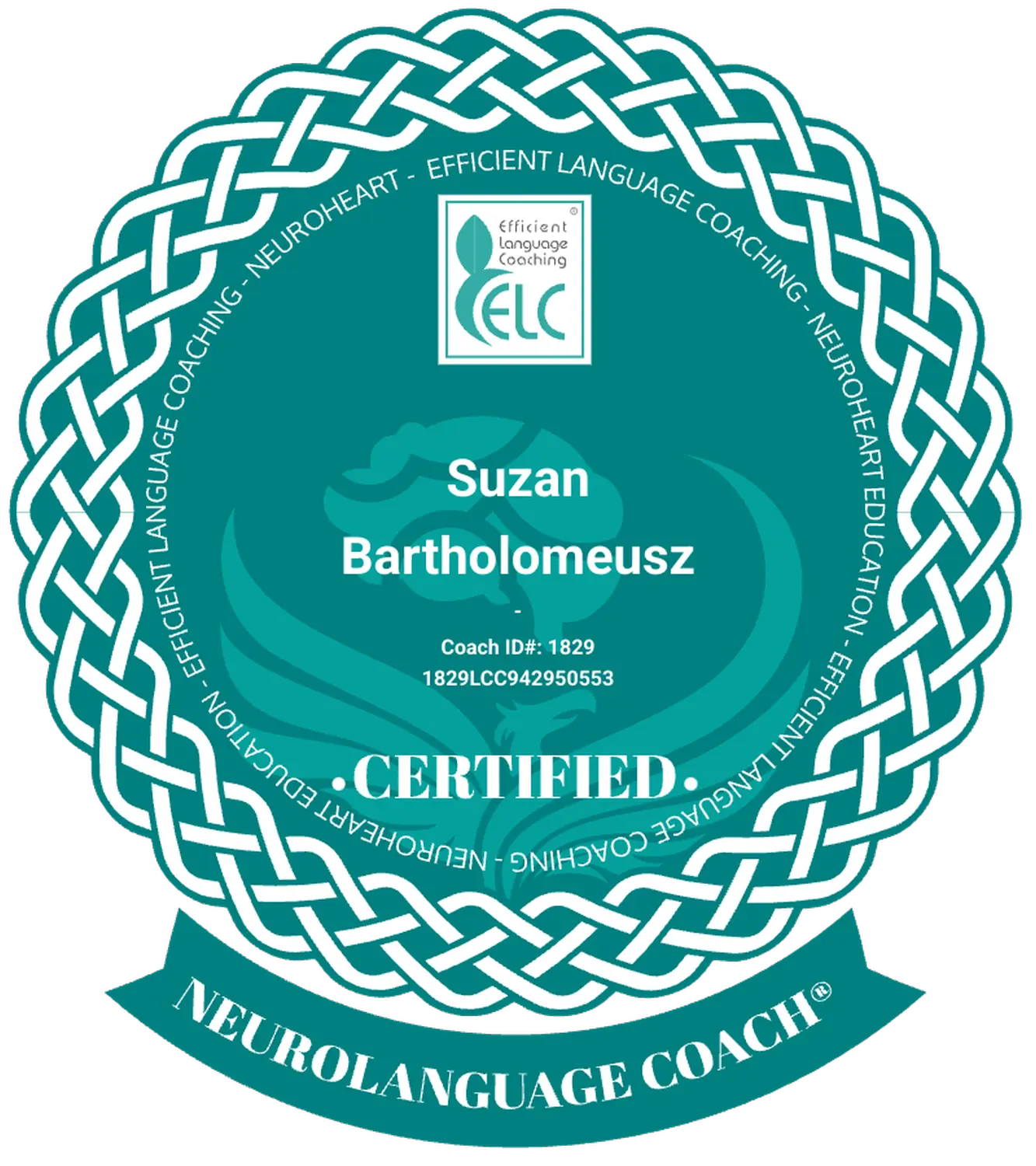 Fluency Edge - Neurolanguage Coach für Englisch und Deutsch - Auszeichnungslogo neurologisch